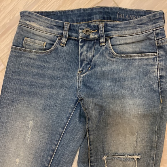 Blanknyc boyfriend fit ripped denim - Picture 2 of 4